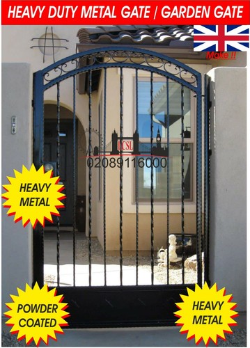 Metal gate wrought iron - /,