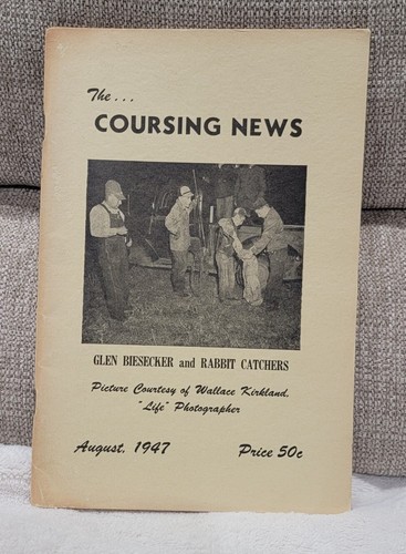 The coursing news august - coursing,