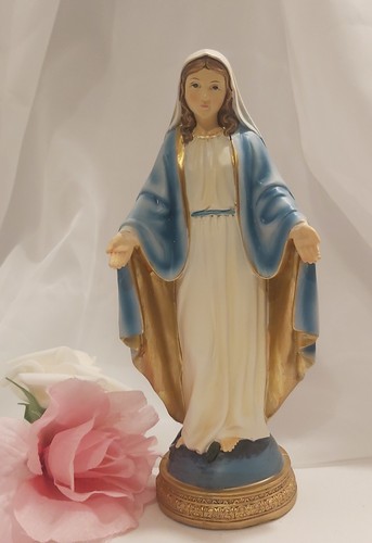 Blessed virgin mary resin - blessed,