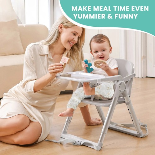 Baby folding booster seat - booster, high