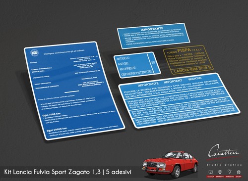 Sticker kit lancia - sticker,