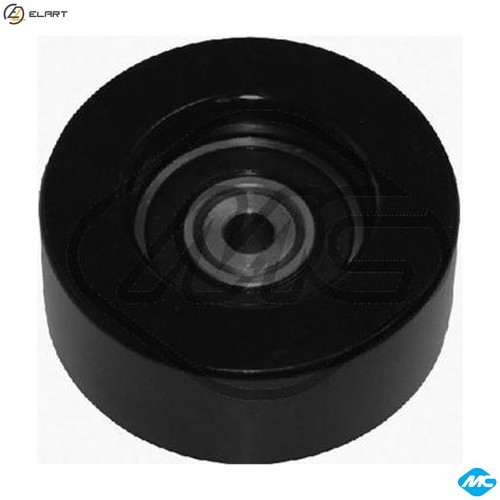 Deflectionguide pulley vribbed - deflectionguide,
