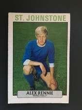 a & bc gum Scottish purple back football cards 1971 s 2 Rennie St. Johnstone 88