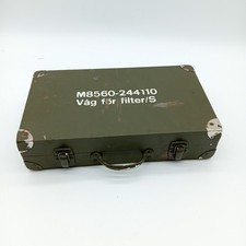 Very Rare Swedish army gas mask filter test unit  / Våg för filter beskrivning