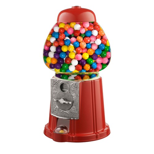 Retro metal gumball vending - retro,