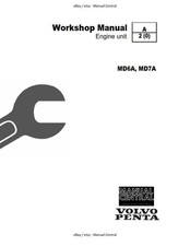 VOLVO PENTA ENGINE UNIT MD6A MD7A WORKSHOP SERVICE REPAIR MANUAL