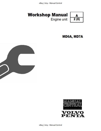 Volvo penta engine - engine, unit