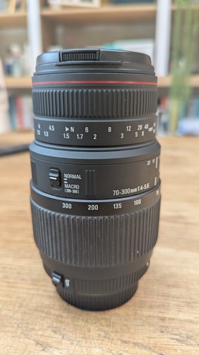 Sigma macro 300mm - dg, 70-300mm
