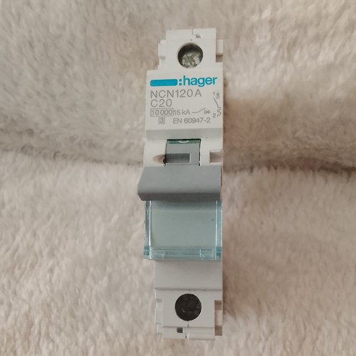 Hager mcb amp - hager, single
