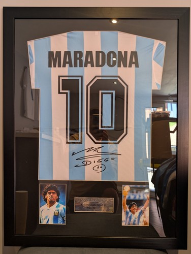 Maradona signed argentina - signed,