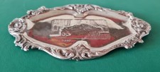Antique Silver Dish Pin Bonbon