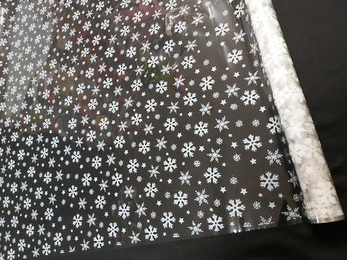 Christmas cellophane snowflake - christmas,