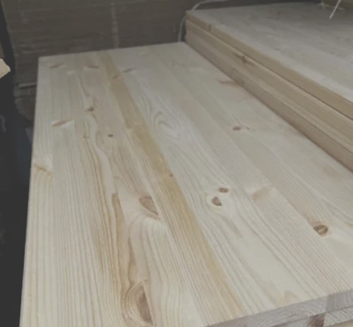 Solid pine plank 100cm 40cm - solid,