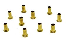 TRIANG HORNBY EYELET RIVET 10pk FOR TRAIN LOCO COACH BOGIE FIXING ETC