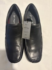 TU Men’s Black Slip On Shoes, Size 11