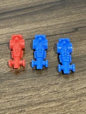 MB Games Dragster Spare Cars Red & Blue Vintage