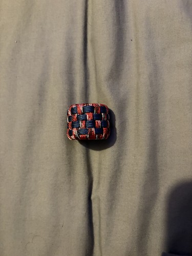 Paracord scout woggle - paracord,