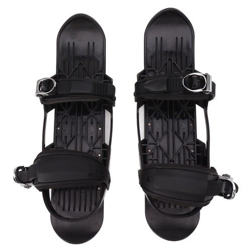 Mini short ski skates - mini, black