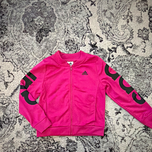 Adidas girls pink - pink/black, full