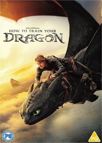 How train your dragon dvd - train,