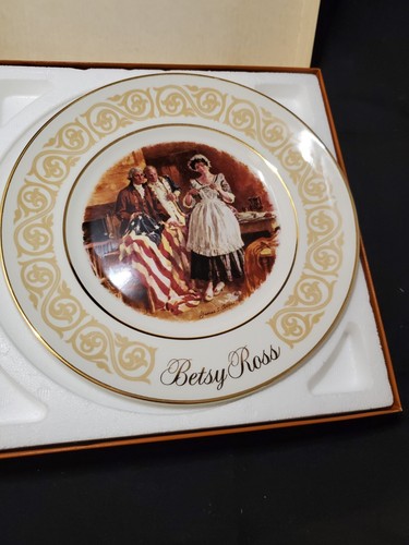 Collectable betsy ross plate - ross,