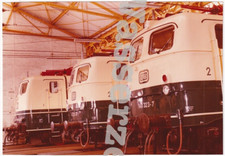 Original photo locomotives DB