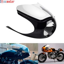 Half Headlight Fairing For Harley Thruxton Suzuki BMW R60 R80 Honda Cafe Racer