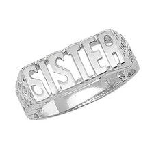 Sister Ring Sterling Silver