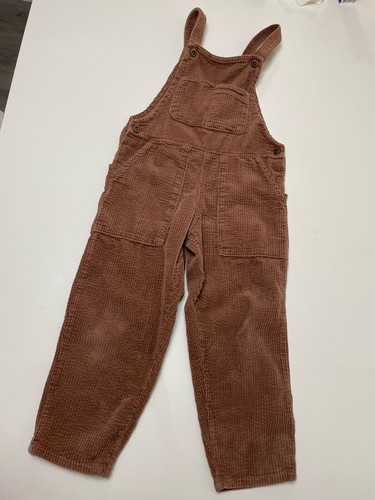Zara brown velveteen jumpsuit - velveteen,