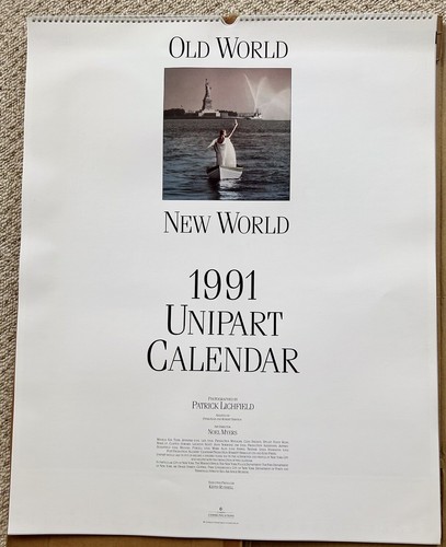 Unipart 1991 calendar david - unipart,