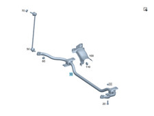 New Genuine Mercedes Benz Vito 447 448 Front Anti Roll Torsion Bar A4483230000