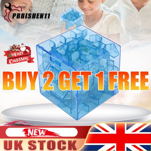 Cube maze puzzle - 3d, bank