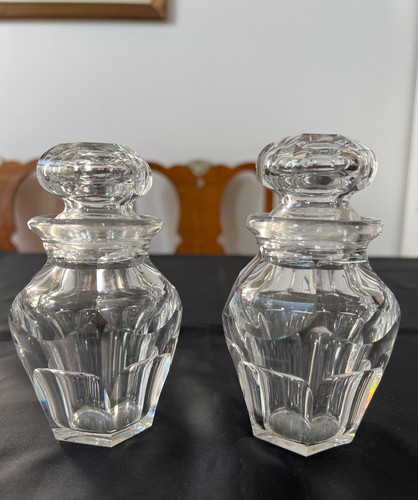 Pair vintage baccarat style - vintage,