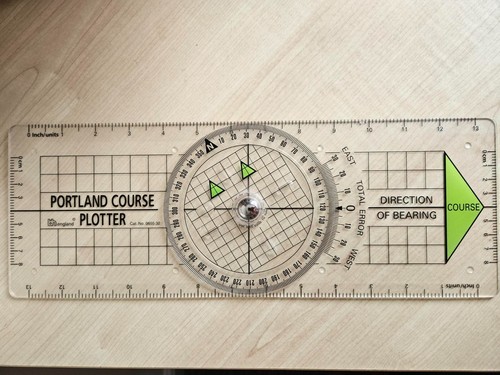 Portland course plotter - course, "