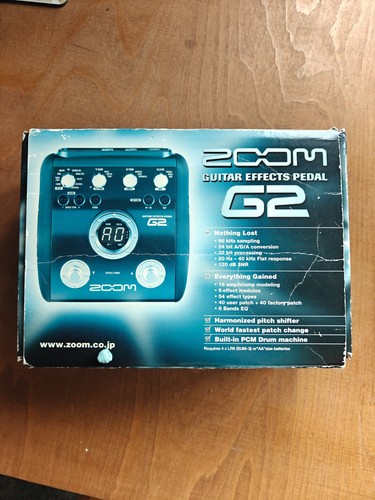 Zoom guitar effects - g2,