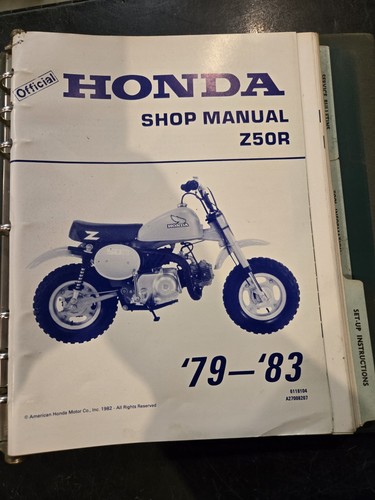 1979 1983 honda - honda, z50r