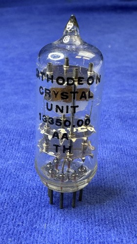 Cathodeon crystal unit - crystal,