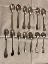 13 Old Hallmarked Assorted