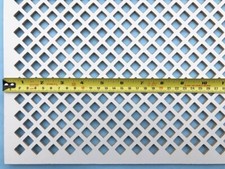 Radiator cover decorative grille 3ft x 2ft screening panel Nevada diamond design