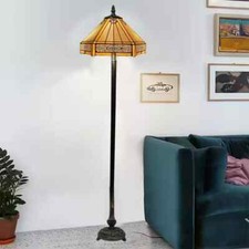 HexagonalTiffany Style Stained