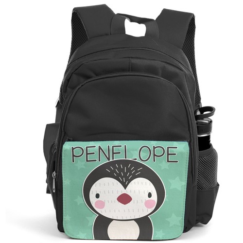 Personalised penguin backpack - penguin,