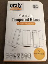 Orzly Clear Premium Tempered Glass Screen Protector For Sony Xperia Z2