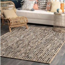 Jute Rug Carpet Natural Fiber