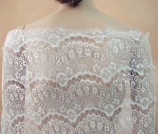 Floral Bridal Gown Lace Fabric
