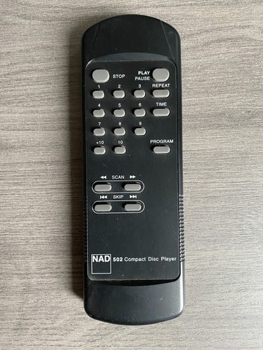 Nad 502 player hifi remote - cd,