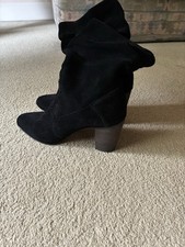 Women’s Suede Slouch Ankle Boots