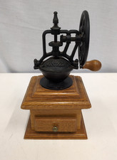 Vintage Cast Iron & Wooden