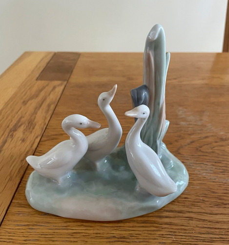 Nao porcelain geese - nao, figurine