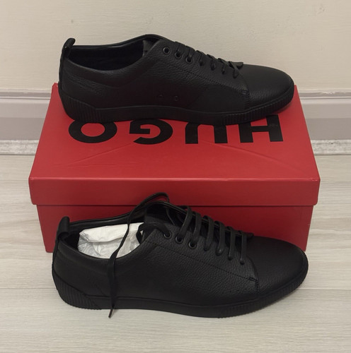 Hugo zero lthr - sn00, black