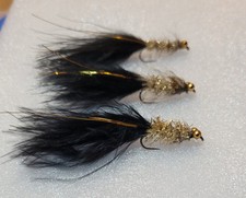 3 #10 BARBLESS GOLD BODY BLACK